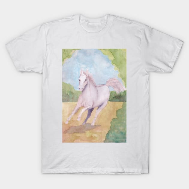 Unicorn no. 3 T-Shirt by lindaursin